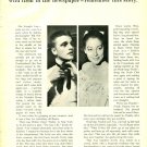 Ava Gardner 2 page magazine photo clipping C0869