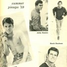 RIck Nelson Rock Hudson 1 page magazine photo clipping C0872