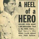 Chris Robinson 2 page magazine photo clipping C0948