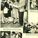 Dinah Shore George Montgomery 1 page magazine photo clipping C0962