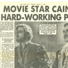 Michael Caine 1 page magazine photo clipping C1072