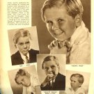 Jackie Cooper 1 page magazine photo clipping C1102