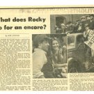 Sylvester Stallone 1 page magazine photo clipping C1122