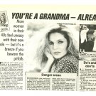 Priscilla Presley 1 page magazine photo clipping C1135