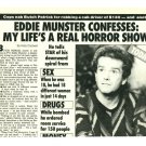 Butch Patrick Munsters 1 page magazine photo clipping C1157