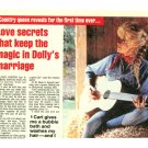 Dolly Parton 1 page magazine photo clipping C1159