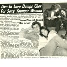 Cher 1 page magazine photo clipping C1170