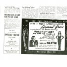 Dorothy Shay Freddie Martin 1 page magazine photo clipping C1181
