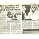 Stevie Nicks 1 page magazine photo clipping C1183