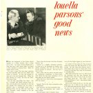 Carole Landis 1 page magazine photo clipping C1196