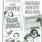 Gary Cooper Ingrid Bergman 1 page magazine photo clipping C1198