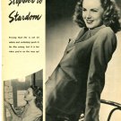 Barbara Britton 1 page magazine photo clipping C1203