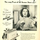 Rosalind Russell 1 page magazine photo clipping C1285