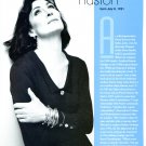 Anjelica Huston 1 page magazine photo clipping C1346