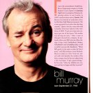Bill Murray 1 page magazine photo clipping C1347