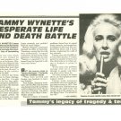 Tammy Wynette 1 page magazine photo clipping C1370
