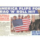 Hank Williams Jr 1 page magazine photo clipping C1379