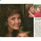 Lynda Carter 2 page magazine photo clipping C1409
