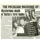 Bette Davis 1 page magazine photo clipping C1432