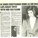 Princess Diana 1 page magazine photo clipping C1434