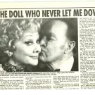 Bob Hope Lucille Ball 2 page magazine photo clipping C1437