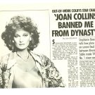 Stephanie Beacham 1 page magazine photo clipping C1444