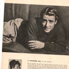 Peter Lawford 1 page magazine photo clipping C1482
