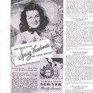 Barbara Hale 1 page magazine photo clipping C1511