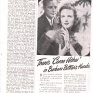 Barbara Britton 1 page magazine photo clipping C1512