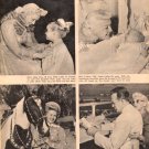 Betty Grable 3 page magazine photo clipping C1515