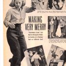 Joan Fontaine Billy Daniels 1 page magazine photo clipping C1526