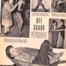Linda Darnell Anne Baxter 1 page magazine photo clipping C1529