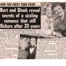 Dinah Shore 1 page magazine photo clipping C1566