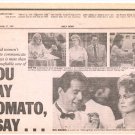 Bruce Willis Cybill Shepherd 1 page magazine photo clipping C1574