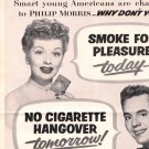 Lucille Ball Desi Arnaz 1 page magazine photo clipping C1594