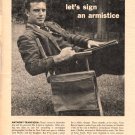Tony Franciosa 1 page magazine photo clipping C1604