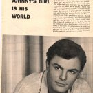 John Saxon 1 page magazine photo clipping C1612