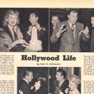 Lucille Ball Desi Arnaz 1 page magazine photo clipping C1614
