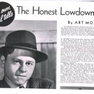 Mickey Rooney 2 page magazine photo clipping C1615