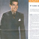 Fred MacMurray 1 page magazine photo clipping C1647