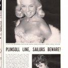 Diana Dors 1 page magazine photo clipping C1670