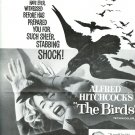 Birds Tippi Hedren Vintage ad 1 page magazine photo clipping C1721