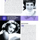 Julie Andrews Bette Davis 1 page magazine photo clipping C1739