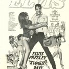Elvis Presley 1 page magazine photo clipping C1808
