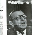 Irving Berlin 2 page magazine photo clipping C1852