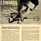 Vince Edwards 2 page magazine photo clipping C1861