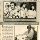 Donny Osmond Marie Osmond 2 page magazine photo clipping C1869
