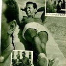 Vic Damone Shirtless 1 page magazine photo clipping C1887