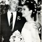 George Peppard Elizabeth Ashley 1 page magazine photo clipping C1956
