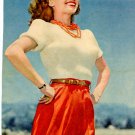 Janet Blair 1 page magazine photo clipping C1991